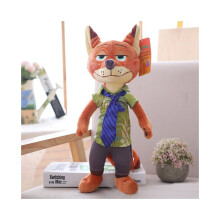 (Nick, 38 cm/15in) Zootopia/Zootropolis Judy Hopps Nick Konijn Bunny Wilde Vos Knuffel Kids Gift