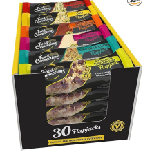 Food Connections | Classic Mix Flapjack Bars | 30 x 100g Bars | 6 Delicious Flavours