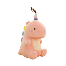 (Roze) pluche dinosaurus speelgoed eenvoudig schattig kussen kamer decoratie cadeau voor kinderen