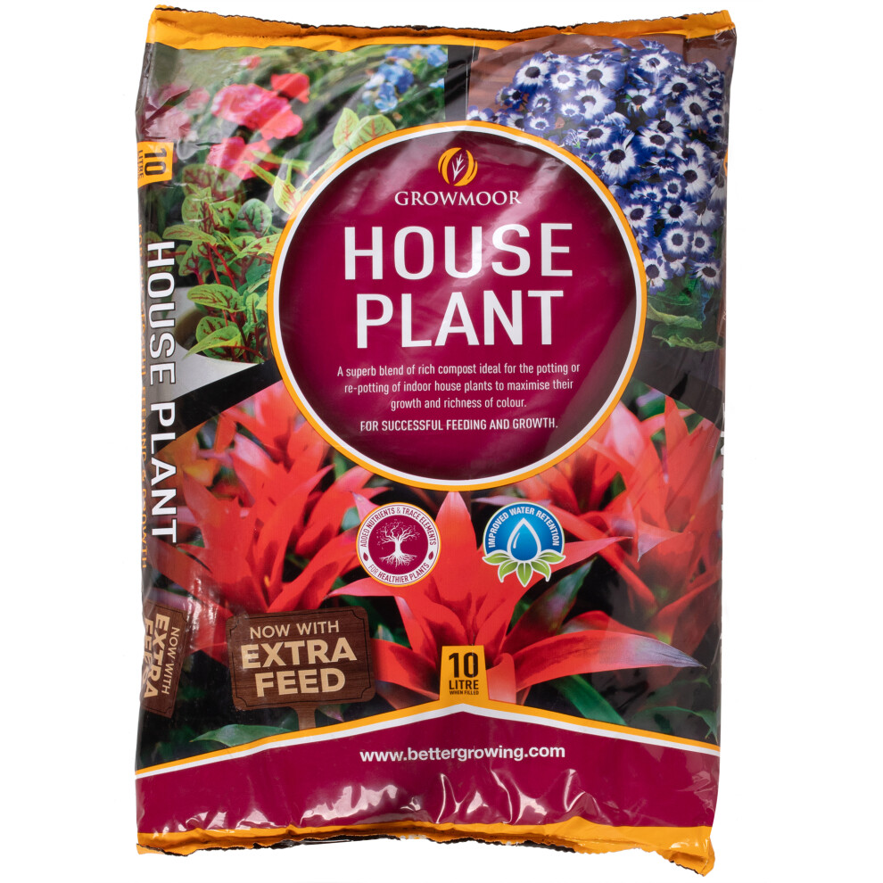 Hardys Houseplant Potting Compost Mix 10L