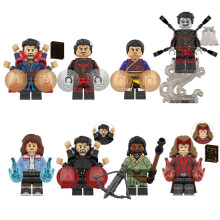 8 stuks Zombie Doctor Strange Mordo Scarlet Witch Miss America Bouwsteen Minifiguren Speelgoed Beste