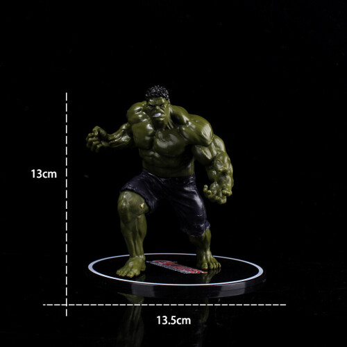 (The Hulk) Captain Hulk America Iron Character Model Decoratie