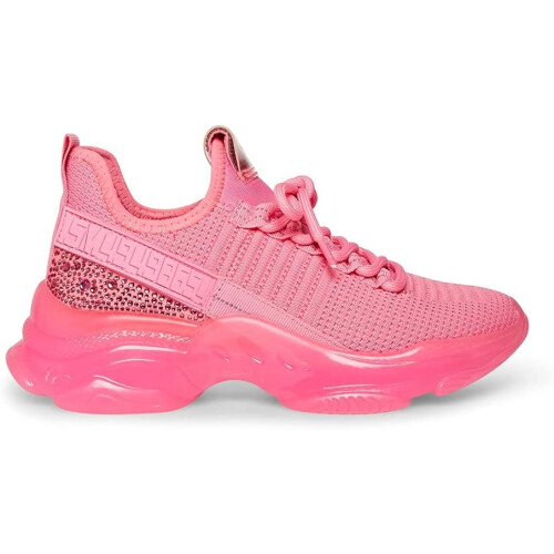 Steve Madden Dames Maxima Sneaker Roze Strass 7.5
