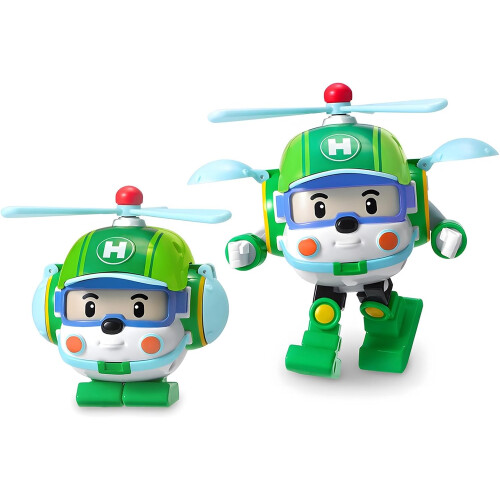 Transformable Robots Robocar Helly Car, Green White
