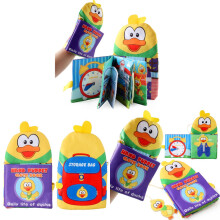 Interactief Palm Baby Doek Boek Kinderen Scheurbestendig Klinkend Papier Dier