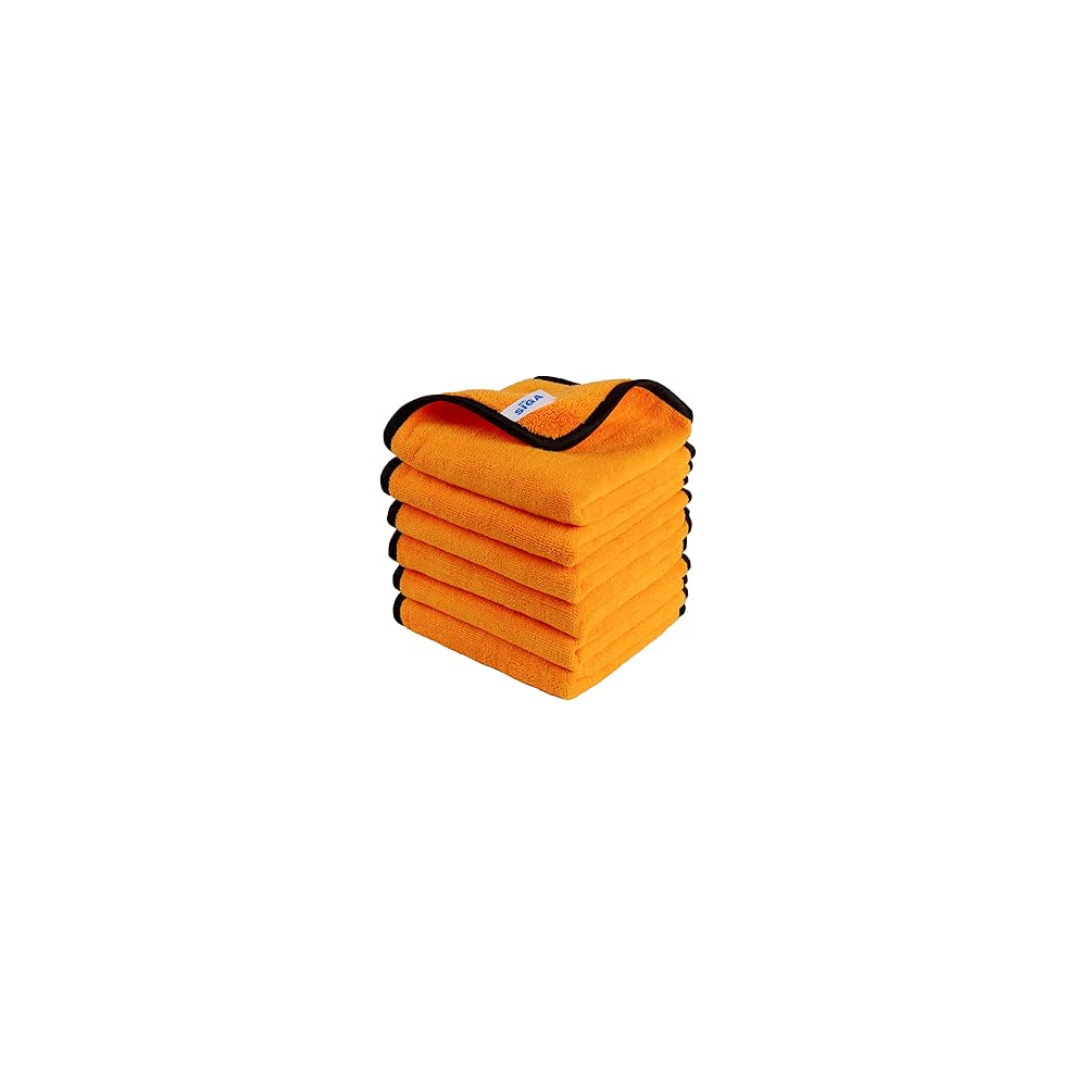 Mr.siga Professional Premium Microfiber Towels For Household Cleaning And Car Washing, Dual-Sided Auto Detailing Towels 43861743