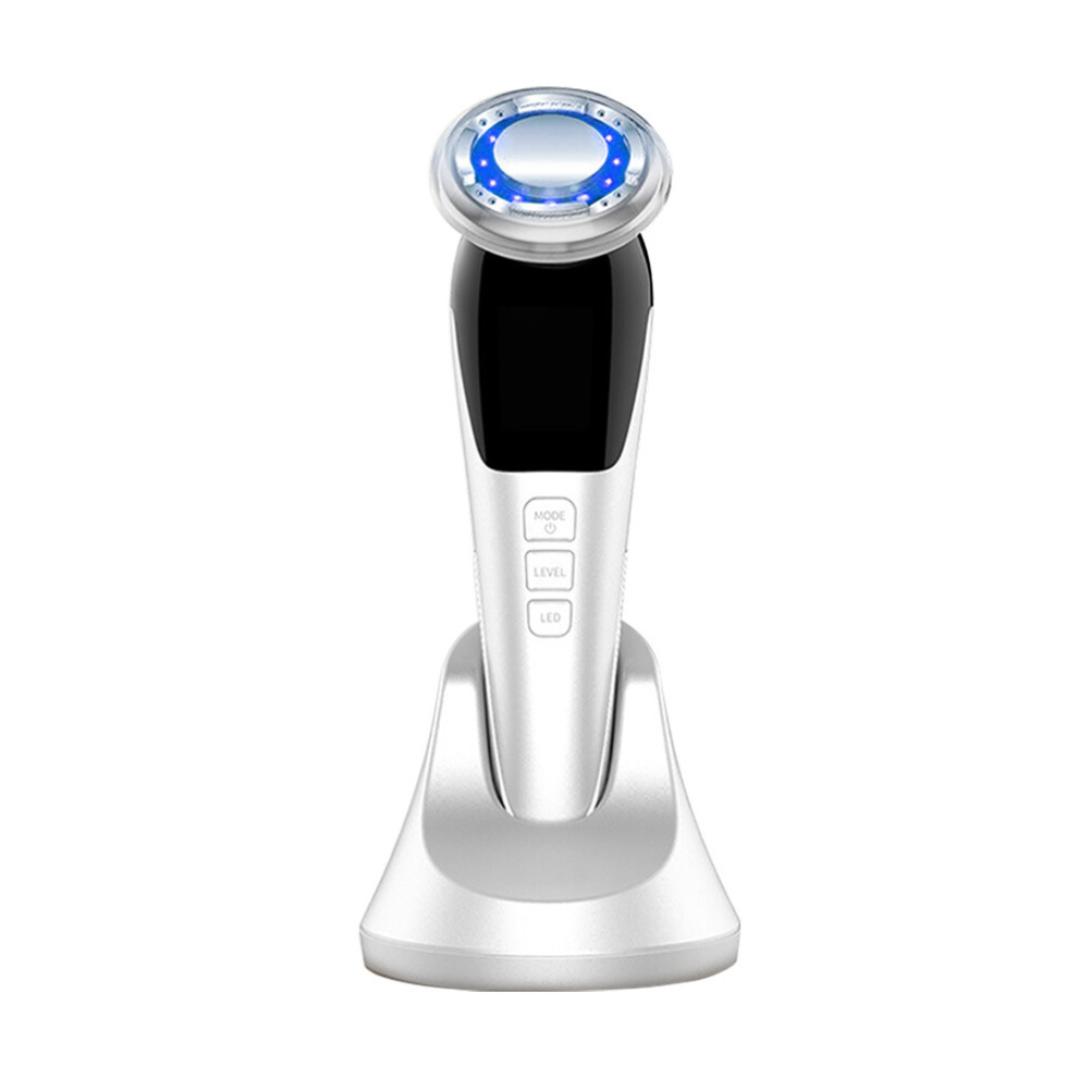 Goplushtoy Face Massager For Skin Care Beauty Device Multi Anti-Wrinkle High-Frequency Ems Facial Lifting Machine With Red Blue Light Therapy Skin Rejuvenation