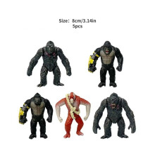 (5 stuks) De Kong Vs New Empire Action Figure Model Decoratie Prachtig