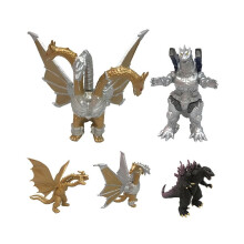 4 STKS Godzilla Actie Speelgoed Ghidorah Movie Monster Vinyl Figuur Gidora Kids Gift