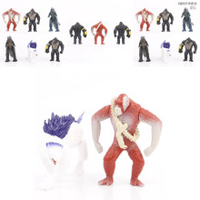 Exquise Godzilla versus Kong 2 Empire Rise Scar King Snow Demon Mecha Arm Gorilla-model