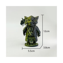 (Goud) Zwart Mythe Wukong Zhu Bajie Action Figure Model Pop Desktop Decoratief Ornament