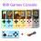(Console en controller - blauw) Oplaadbare USB-handheld Pocket Retro-gamingconsole 6