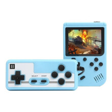 (Console en controller - blauw) Oplaadbare USB-handheld Pocket Retro-gamingconsole