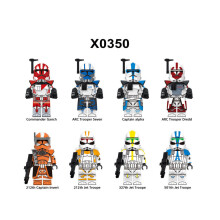 8 stuks mini-actiefiguur Star Wars minifiguren bouwsteenmodel speelgoed tafelbladcollectie