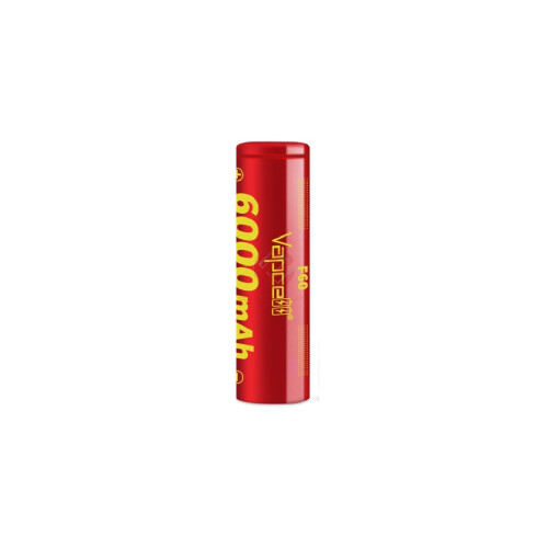Vapcell F60 21700 6000mAh 12.5A 3.7V Battery Flat