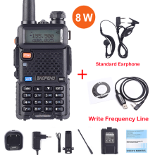(Paquete de 3) Walkie Talkie UV-5R 8W original UV 5R Estación de radio CB amateur de alta potencia UV5R