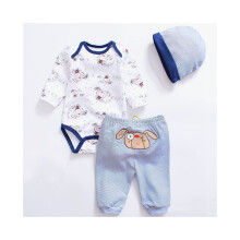 (#11 Konijn) 22 ''-23'' Reborn Baby Meisje Jongen Levensechte Babypoppen Romper Jurk Kleding voor Pop