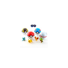 Bounce Pokémon Pokeball Pop-up vechtspeelgoed (4 stuks)