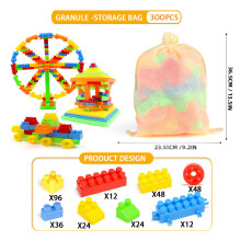(300 STUKS) Diy Plastic Bouwstenen Voor Kinderen Assemblage Vroeg Onderwijs In Elkaar Grijpen