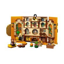 Harry Huffelpuf Potter Huisbouwsteen Diy Plastic Kit Abs Plastic Duurzaam