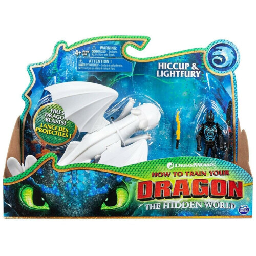 (Light Fury) Licht Furyothless Figuur Modely Decor Kindercadeaus