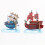 Sunny Thousand Exclusief eendelig piratenschipmodel met blinde doos Capsulespeelgoedset 4