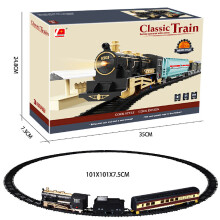 (Gele auto) Thomas The Tank Engine Friends Elektrische trein Klassieke puzzelautospeelgoed