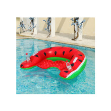 Watermeloen rugleuning drijvende drainage opblaasbare lounge stoel waterpark