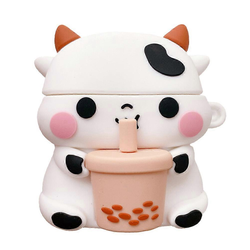 (As Show, One Size) 1Pc Adorable Earphone Storage Box Cover Compatible With Apple Airpods 1/2 6974185863702
