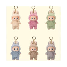 Mart Pop Labubu Macaron Blind Box Knuffel Pop Beweegbare Gezamenlijke Actie Speelgoed Cadeau