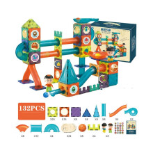 (Gewoon-132 stuks) Magnetische bouwstenen Constructie Educatief kinderspeelgoed