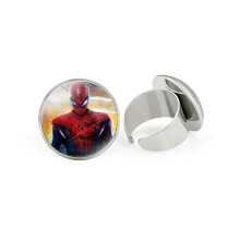(01) Homecoming Cartoon Ring Verstelbare Open Metalen Sieraden 2022