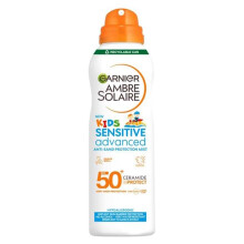 2 x Garnier Ambre Solaire Kids Sensitive Advanced Anti-Sand Protection Mist SPF50+ 150ml