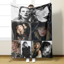 (Zwart, 150*200cm/59.06*78.74in) Alison Swift Taylor Gedrukt Tapijt Stijlvol Retro Verfijnd Praktisch
