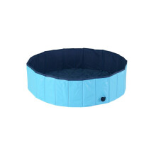 (Blauw) Producten voor huisdieren Afkoelen Opblaasbaar zwembad Opvouwbaar Pvc-materiaal Antislip