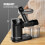 Keplin Slow Masticating Juicer Machine Cold Press with 7-Stage Auger for High Juice Yield, 2.12kg Black 4