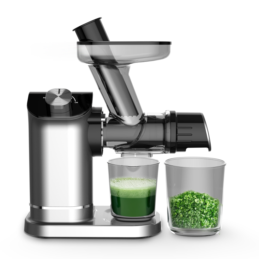 (Keplin Slow Masticating Juicer  Machine Grey) Keplin Slow Masticating Juicer Machine Cold Press