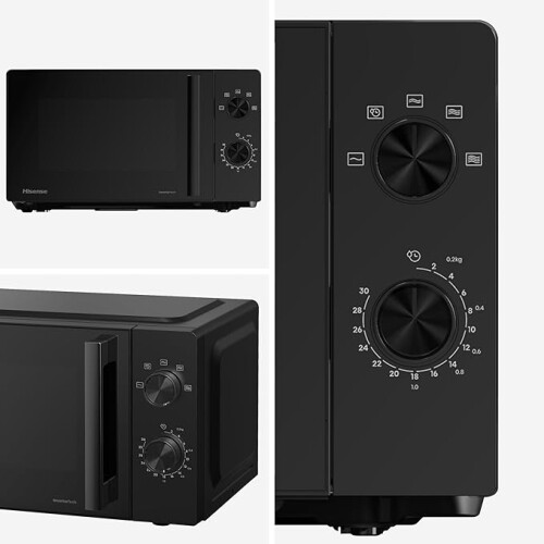 Hisense Hisense 700 Watts 20 Litre Inverter Microwave Oven Black 2