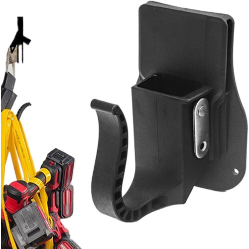 Drill Holster Hook - Wrench Hook Rack Quick Access,Drill Bit Holder, Tool Belt Accessories Ergonomic, For Work Belt