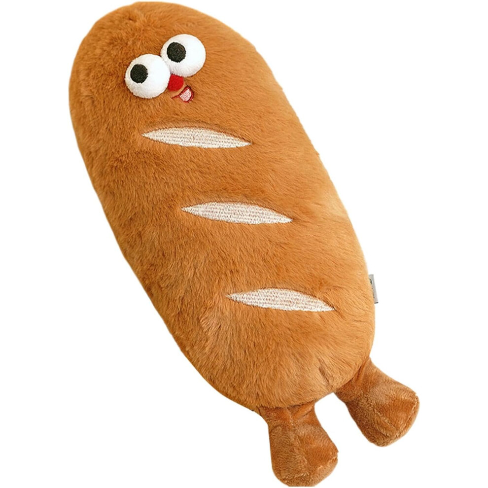 Bread Plush Toy - Adorable Food Toy - 9.84 inches Cute Bread Stuffed Plush Toy, Funny Home Decoration for Living Room, Bedroom, Study