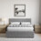Vida Designs (Double, Crushed Velvet Silver) Veronica Ottoman Bed Frame Bedroom Storage UKFR 4