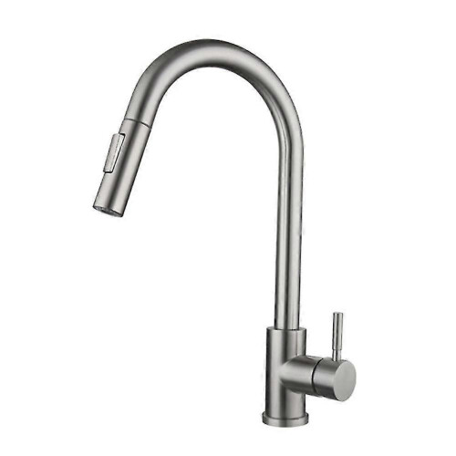 Touch Sensor Stainless Steel Kitchen Faucet with Pull Down Sprayer Smart Kitchen Sink 1