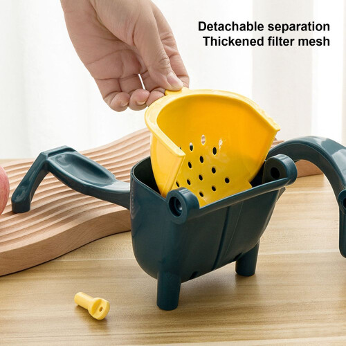 (Atrovirens) Lemon Lime Squeezer Manual Juicer Handheld Juice Extractor 2