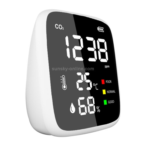 DM1308B Kohlendioxid-Detektor-Konzentrationsmonitor mit LED-Anzeige 1