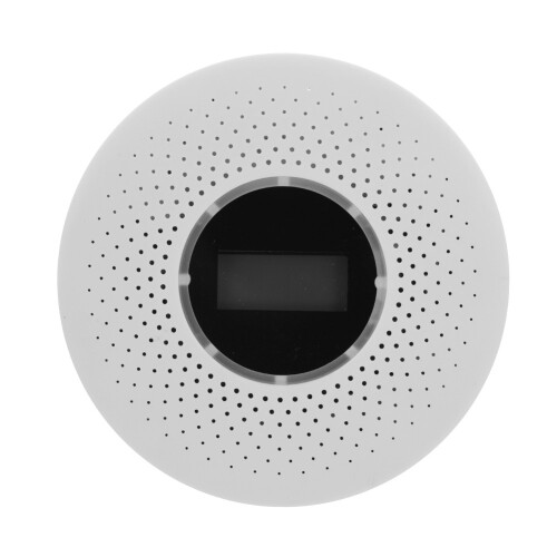 JKD-512COM CO-Rauchmelder Echtzeit-Sprachalarm Kohlenmonoxid-Lecksensor mit LCD-Display