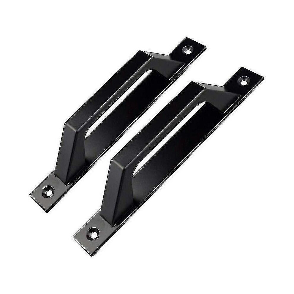 Poignée de porte en forme de D pour portail de jardin 200mm 2pcs