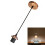 (Rood koper) E27 Schroef Rose Plafondlamp Fabric Flex Pendel 1