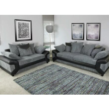 (3+2 Seater) DINO FABRIC SOFA 3 SEATER 2 SEATER SOFA SET