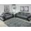 Snugg Furniture (3+2 Seater) DINO FABRIC SOFA 3 SEATER 2 SEATER SOFA SET 1