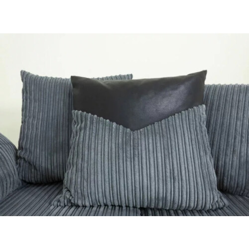 Snugg Furniture (2 Seater) DINO FABRIC SOFA 3 SEATER 2 SEATER SOFA SET 2